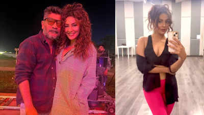 Seerat Kapoor reunites with her debut ace choreographer Raju Sundaram Master for a power pack Party Anthem