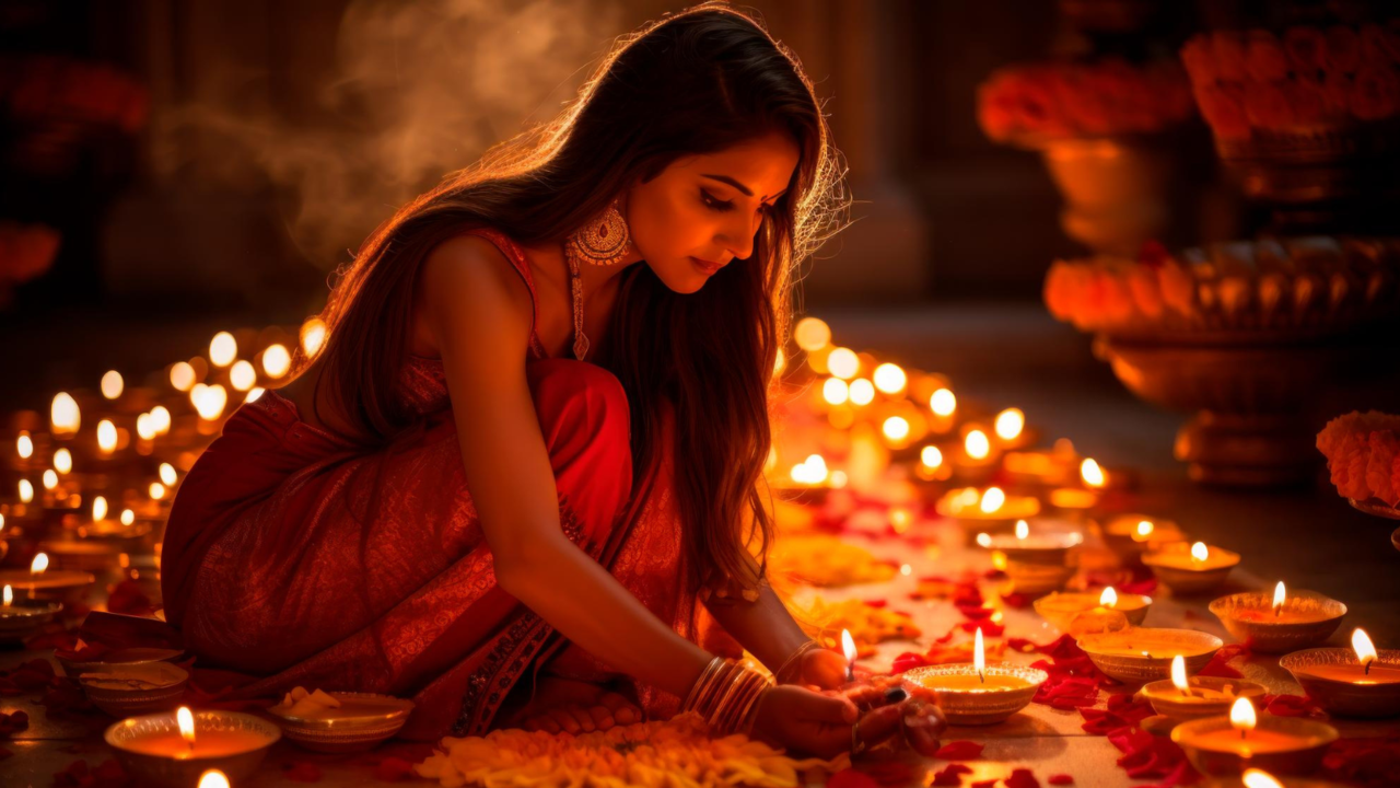 Why Do We Light 13 Diyas During Diwali Understanding The Meaning bengali-baby-boy-birthday-invitation-card-with-boy-photo