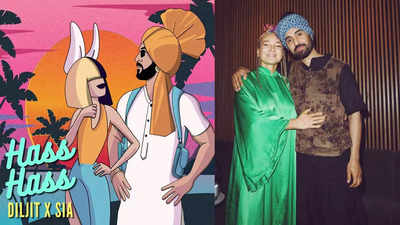 Diljit Dosanjh and Sia to release their highly-anticipated collaboration 'Hass Hass' on October 26