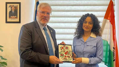 Kangana Ranaut meets Israeli ambassador: Hope Israel is victorious in war against terrorism