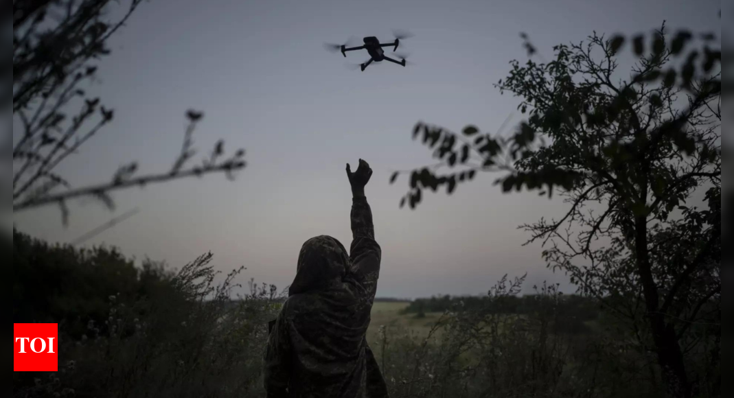 Ukraine says Russian drones hit area near nuclear plant in west
