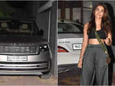 Pooja spotted in new Range Rover worth Rs 4 cr Pooja spotted in new Range Rover worth Rs 4 cr