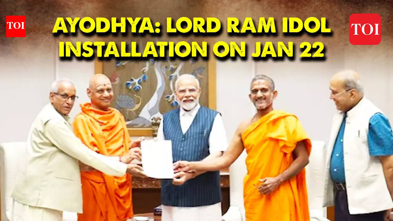 PM Modi to install lord Ram idol at Ayodhya temple in historic ceremony ...
