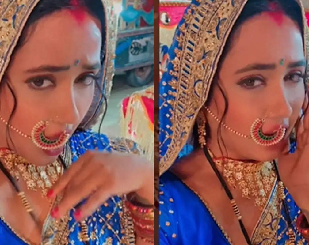 
Kajal Raghwani drops a video lip-syncing to a trending Bhojpuri song
