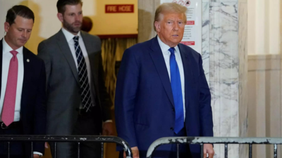 Trump is fined $10,000 over a comment he made outside court in his New ...