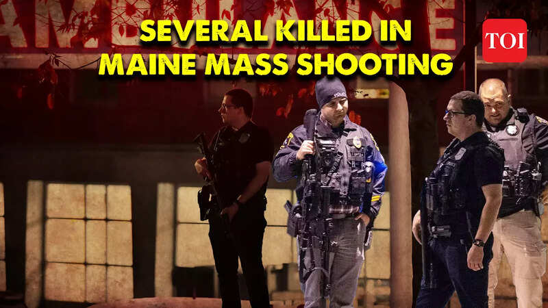 US: At least 22 people killed in mass shooting in Maine