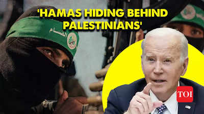 'Hamas is coward, hiding behind Palestinian civilians ': Biden slams terror group at joint briefing with Australian PM Albanese