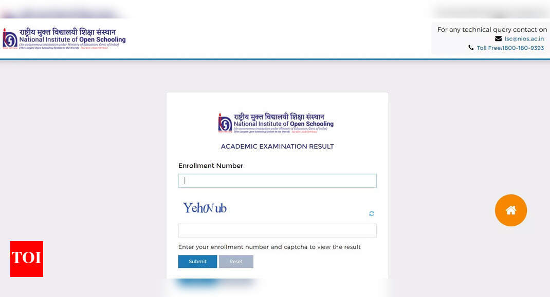 NIOS 10th, 12th ODE results 2023 declared at results.nios.ac.in, direct link here