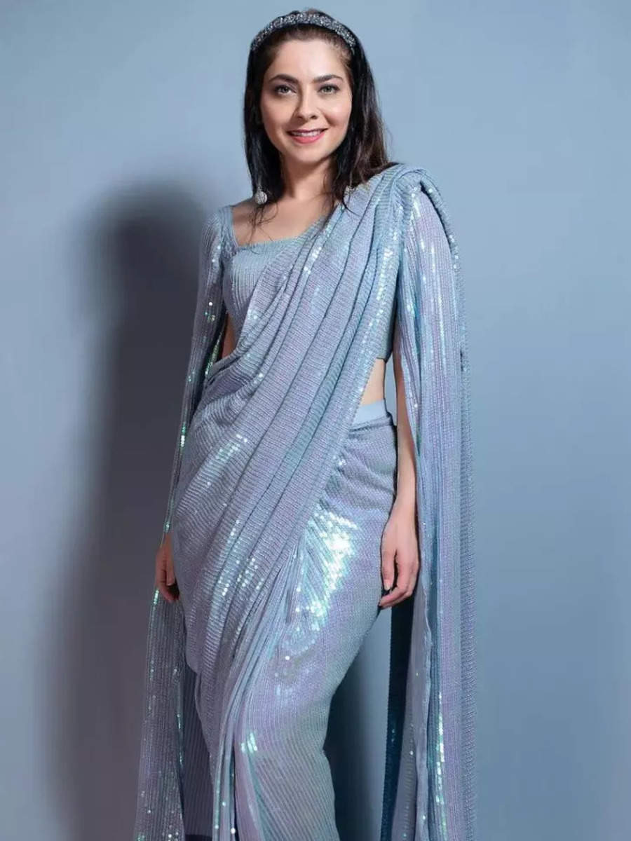 Buy Sareemall Digital Print Daily Wear Crepe Grey, Blue Sarees Online @  Best Price In India | Flipkart.com