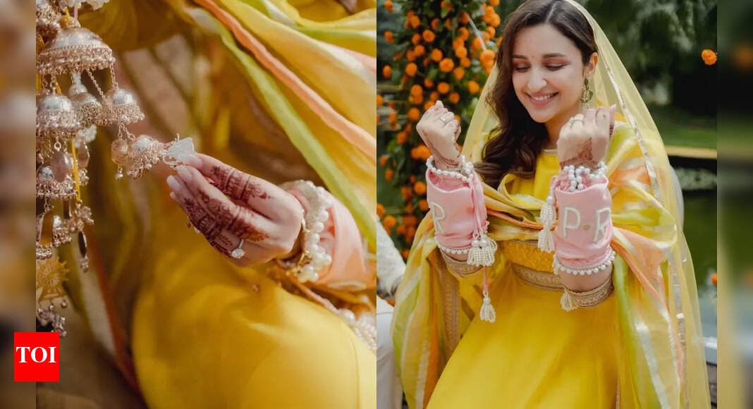 Parineeti drops pics from chooda ceremony