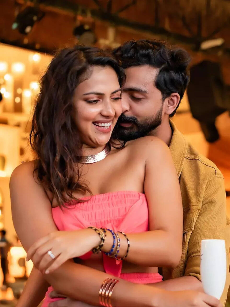 Check out snaps from Amala Paul & Jagat Desai cute wedding proposal! |  Times of India