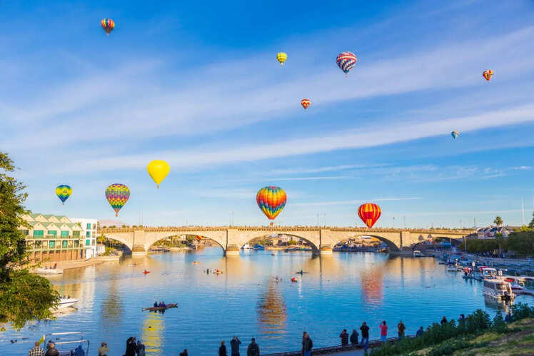 Spooktacular Hot Air Balloon Festival, Scottsdale, Arizona