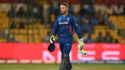 'Incredibly disappointing', says Jos Buttler as England crash at ODI World Cup
