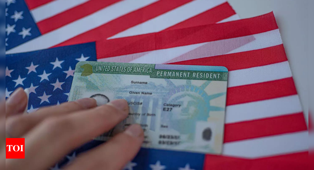 White House panel recommends granting of green card like status to temporary work permit holders with approved I-140 - Times of India