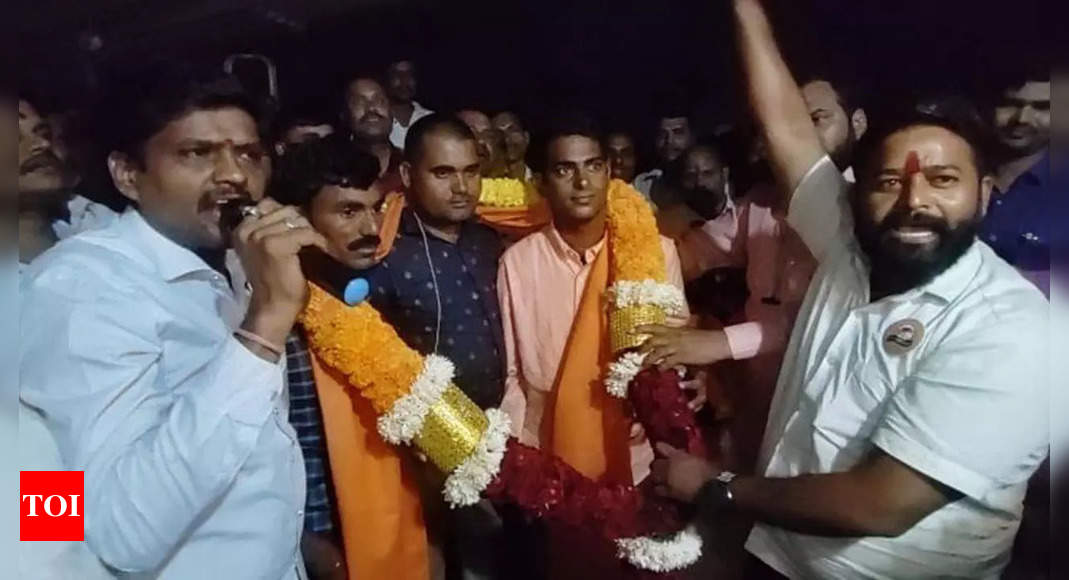 Maratha community felicitates accused who attacked advocate Sadavarte’s ...