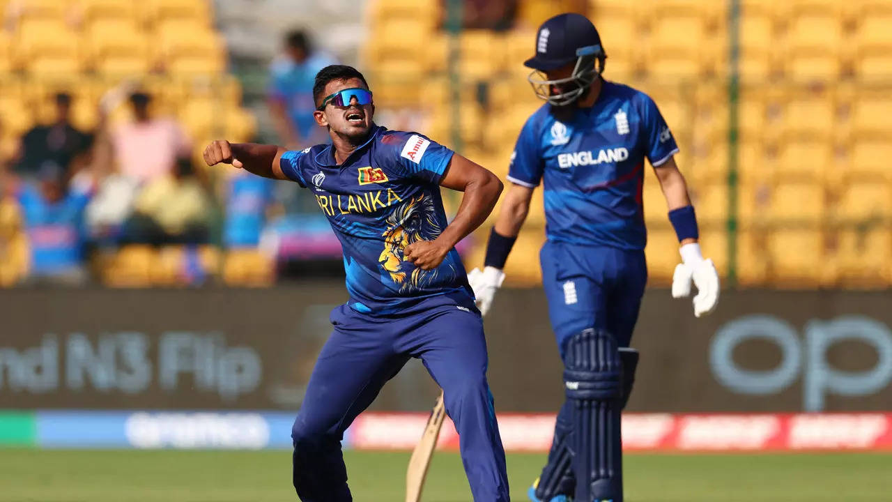 Sri Lanka beat defending champions England in ICC Cricket World