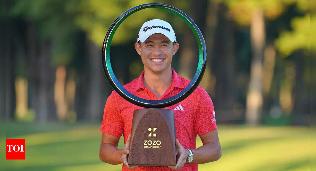 Collin Morikawa ends title drought, wins ZOZO Championship in Japan