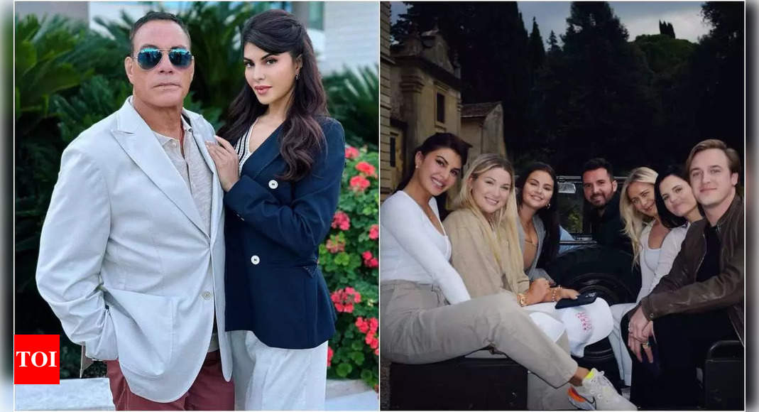 Jacqueline Fernandez conferma che girerà un film con Jean-Claude Van Damme e ricorda il suo incontro con Selena Gomez in Italia |  Novità sul cinema indiano
