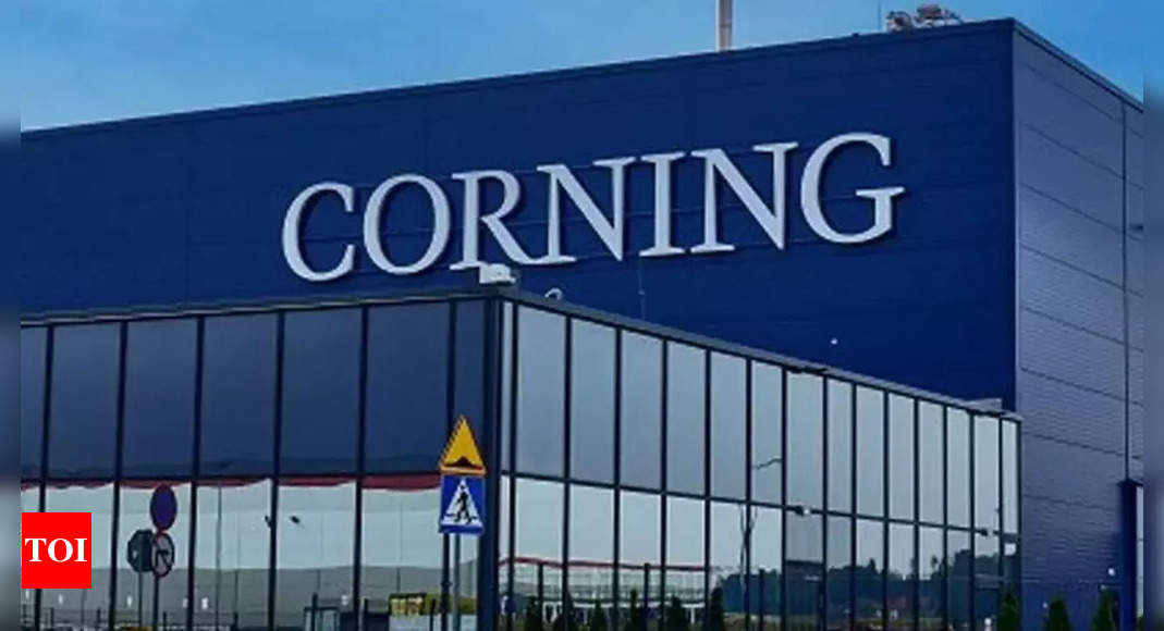 Corning-Optiemus JV to make finished cover glass – Times of India