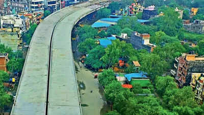 Late by 10 months, 3 lanes of Bhangel elevated road to be ready by Feb