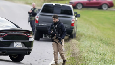 Suspect in fatal shooting of 18 in Maine still at large, residents sheltering in place