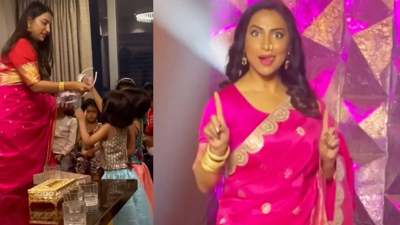 Dont be so quick to judge...: Sameer Wankhedes wife Kranti Redkar  schools a netizen trying to troll her for Kanya Pujan video | Etimes -  Times of India Videos