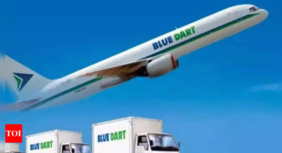 Blue Dart posts fourth straight drop in quarterly profit – Times of India