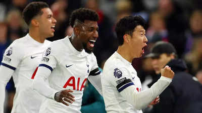 Tottenham Hotspur extend lead in Premier League table with 2-1 victory over Crystal Palace