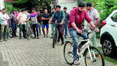 Engineers line up for 'cycle test' to become peons in Kerala