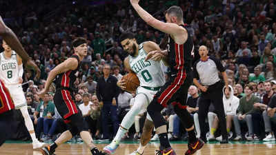 NBA: Boston Celtics Hold Off Miami Heat's Late Charge | NBA News ...