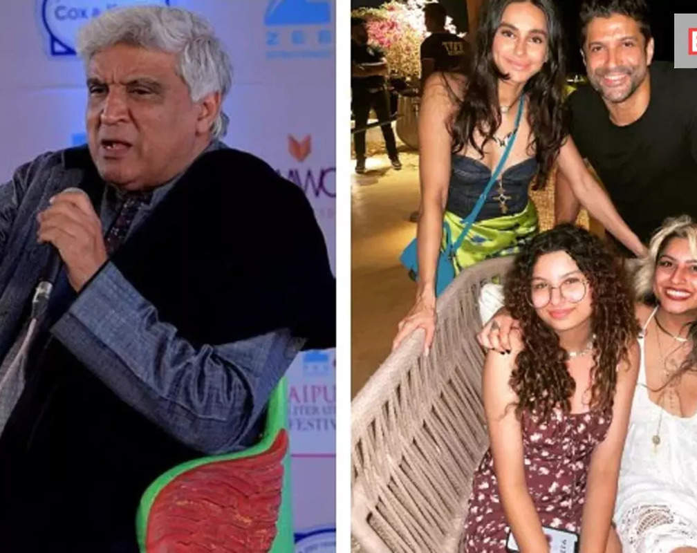 
Javed Akhtar reveals Farhan Akhtar wrote 'not applicable' in the religion box on the birth certificate of his daughters
