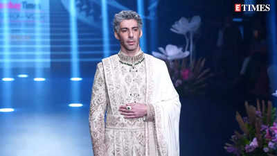 Jim Sarbh walks the ramp at Bombay Times Fashion Week