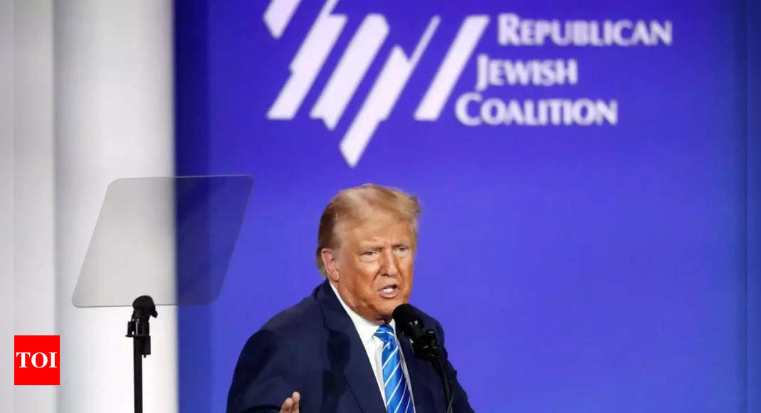 US Republican presidential candidates tout Israel support in speeches to Jewish donors