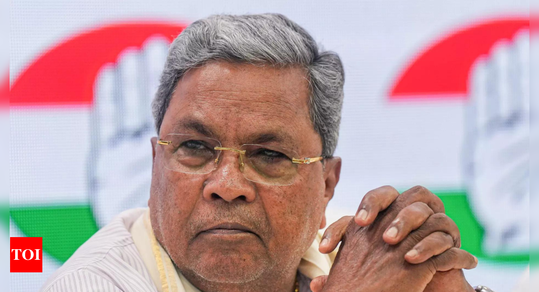 BJP Trying To Destabilise Cong Govt: Siddaramaiah | Bengaluru News ...