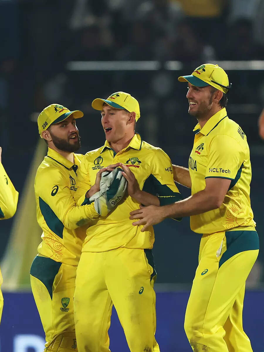 World Cup Australia edge New Zealand in a highscoring thriller