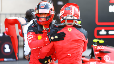 F1 2023: Leclerc takes Mexico City GP pole as Ferrari locks front row ahead of Verstappen