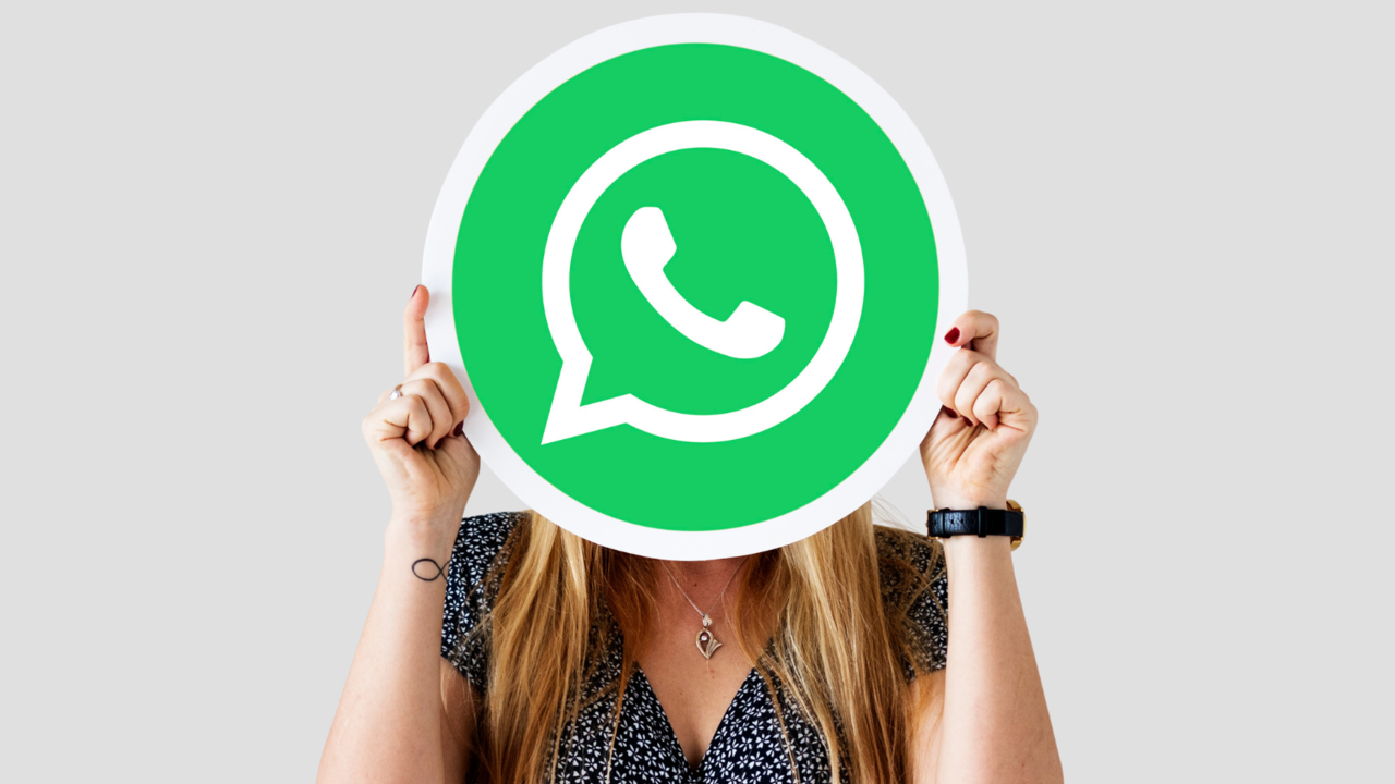 logo WhatsApp noir