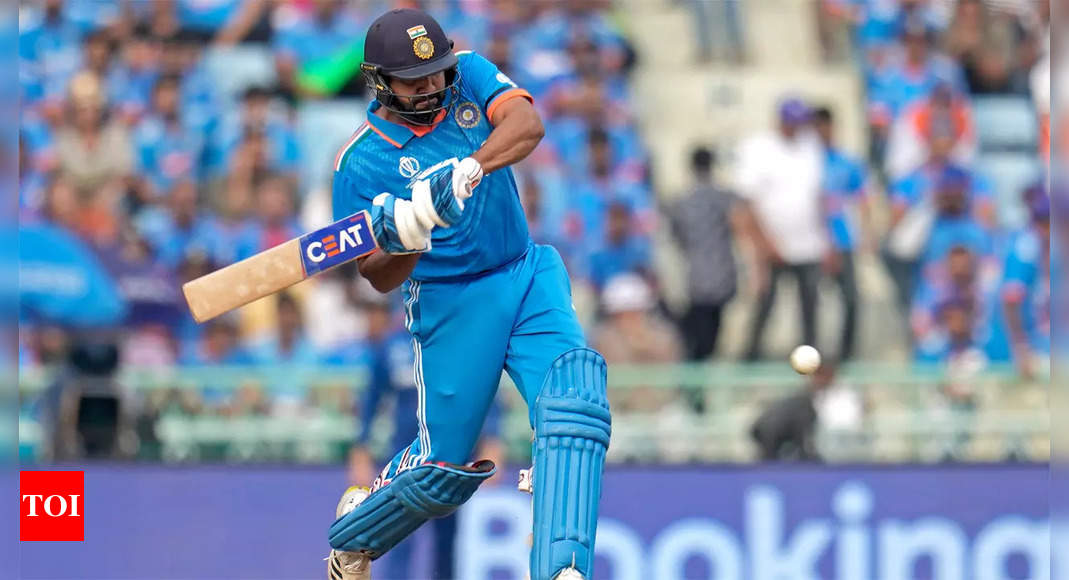 Rohit Sharma achieves twin milestones during World Cup match against ...