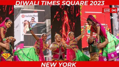 PM Modi sends special message to New Yorkers celebrating Diwali at Times Square