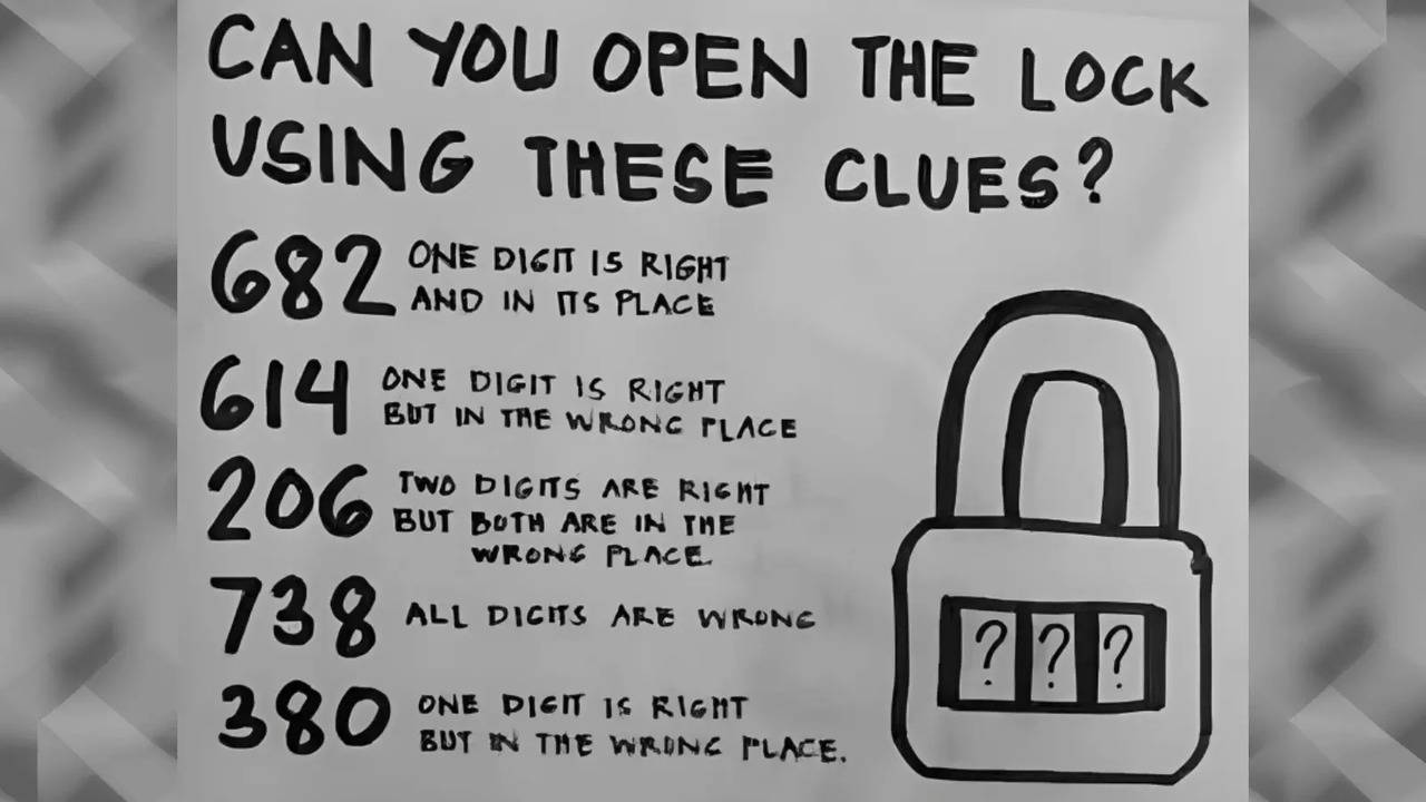 Can You Crack The Code? “Only Geniuses Can Solve” – Mind Your Decisions