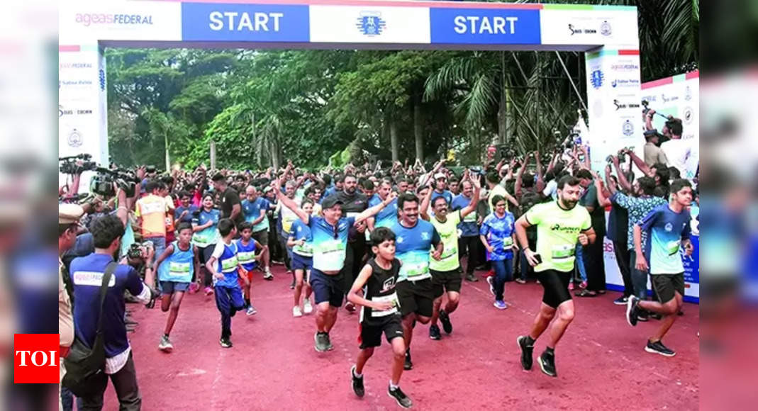 Marathon: 7k Participants Make Marathon A Hit | Kochi News - Times of India