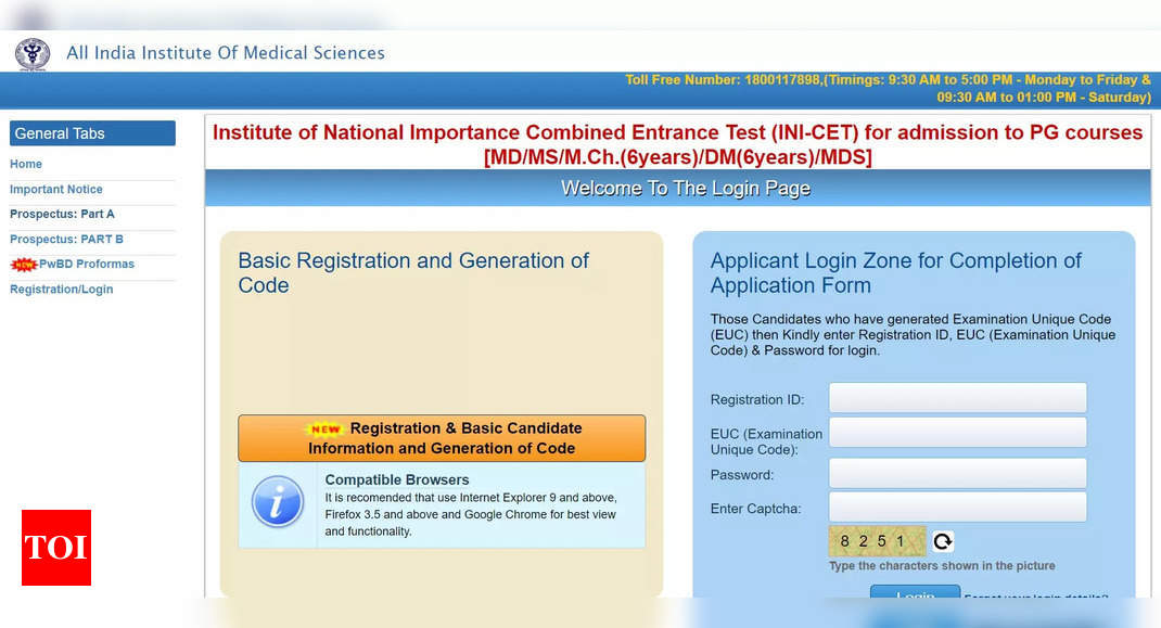 AIIMS INI CET Admit Card 2023 releasing today at aiimsexams.ac.in, check details here