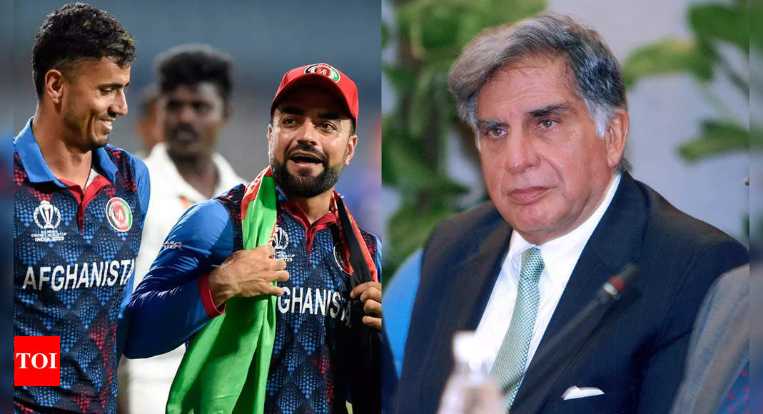 World Cup: Ratan Tata denies claims about announcing reward for Afghanistan cricketers | Cricket News – Times of India