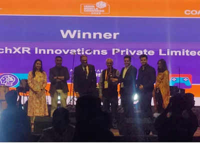 MP-based startup, TechXR Innovations, wins with 2 national awards at Indian Mobile Congress 2023
