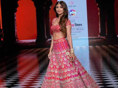 Shilpa Shetty showcases the perfect bridal look at BTFW