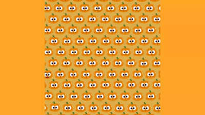 Halloween optical illusion: Can you find the glamorous pumpkin hiding in this image?