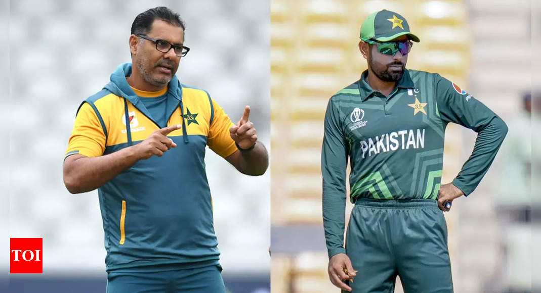 ‘Khush ho gaye aap log?’: Waqar Younis angry after Babar Azam’s alleged private chat with PCB official leaked | Cricket News – Times of India