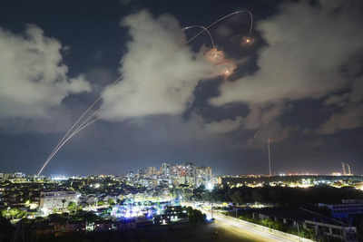 Israel'S Iron Dome: Israel-Palestine war: Explained the technology behind  Israel's Iron Dome missile defence system - Times of India