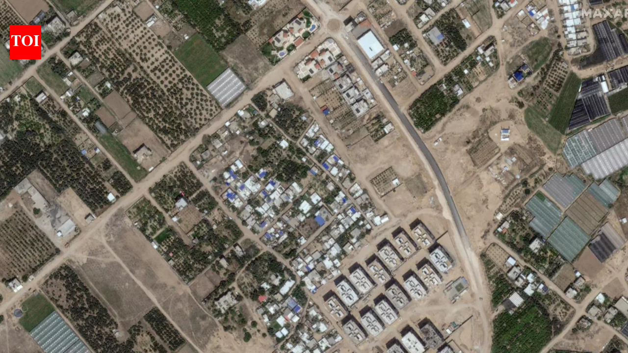Before and after satellite images show destruction in Gaza