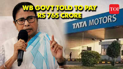 WB govt told to pay Rs 765 crore compensation to Tata Motors in Singur case